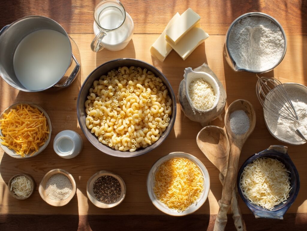 macaroni with a crispy top