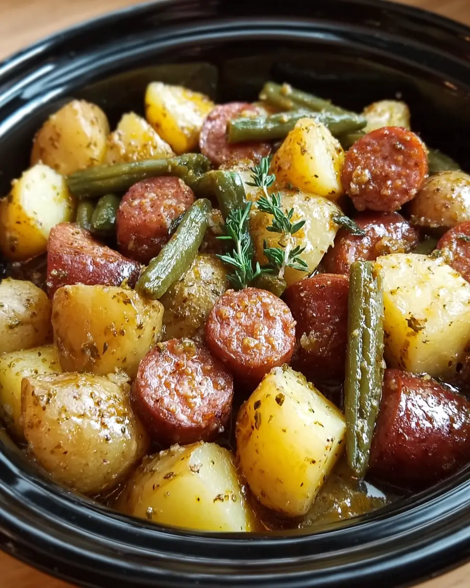 A delicious plate of Crock Pot Swamp Potatoes
