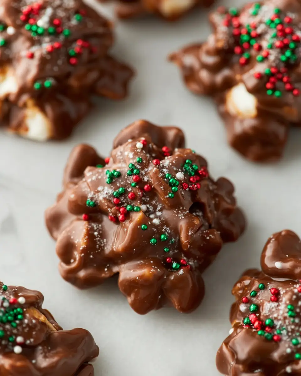 A delicious plate of Crockpot Christmas Crack