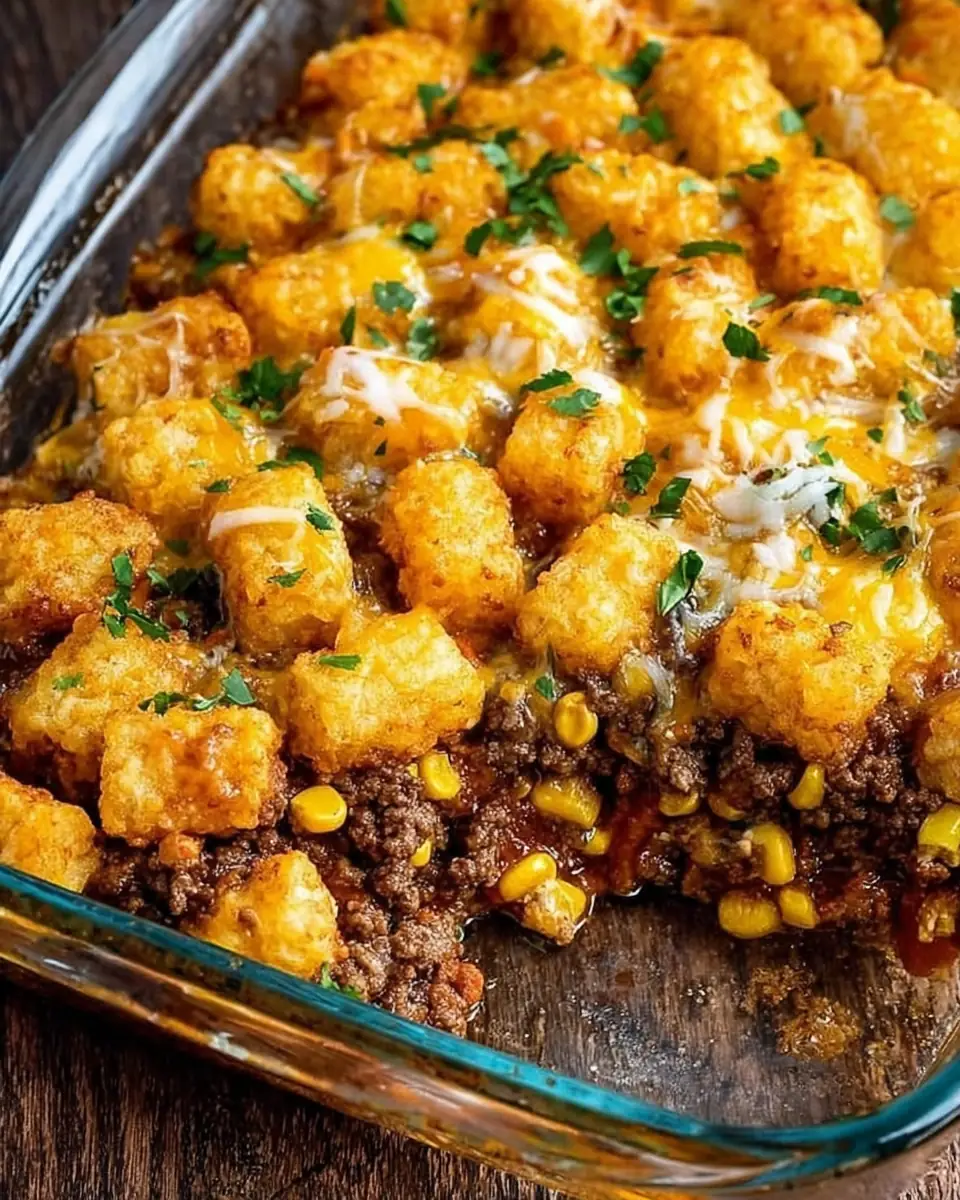 A delicious plate of Easy Cowboy Casserole