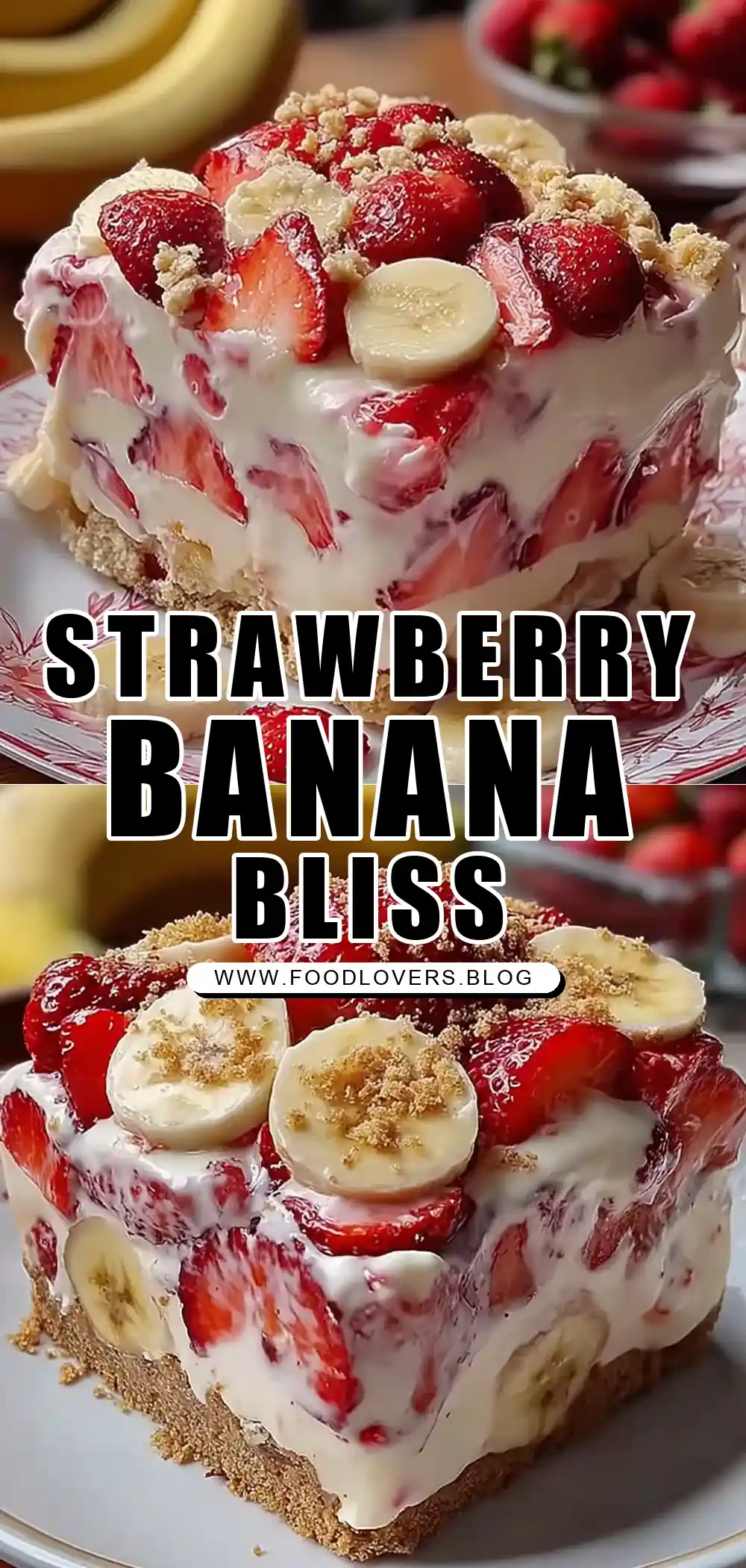 Strawberry Banana Pudding Dream