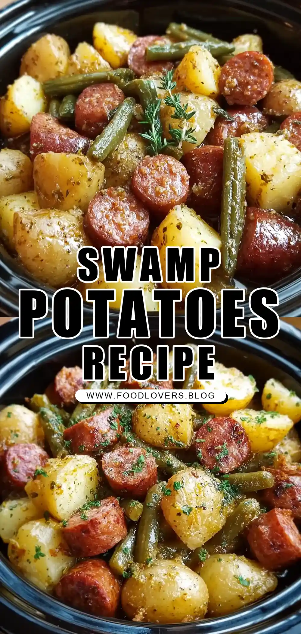 Crock Pot Swamp Potatoes