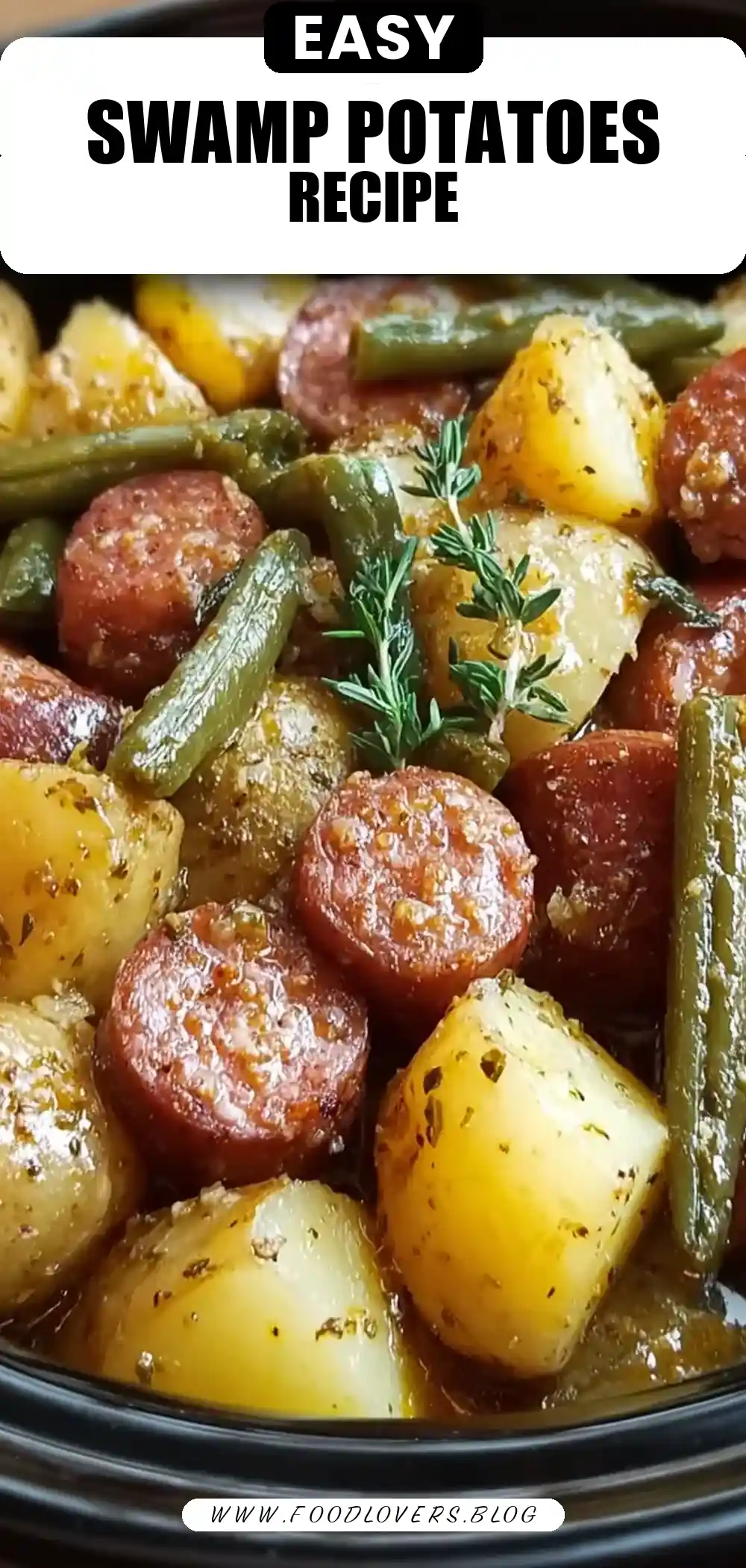 Crock Pot Swamp Potatoes