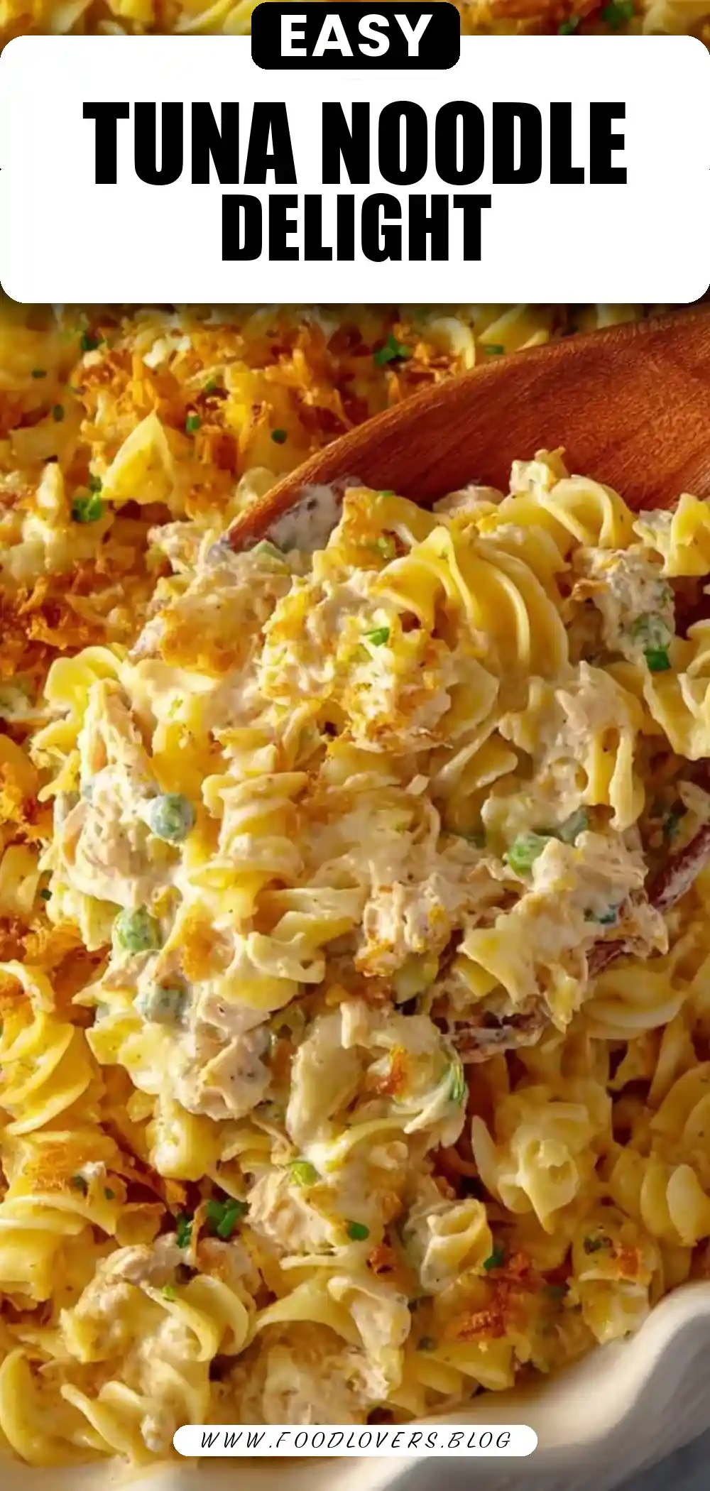 Old-Fashioned Tuna Noodle Casserole