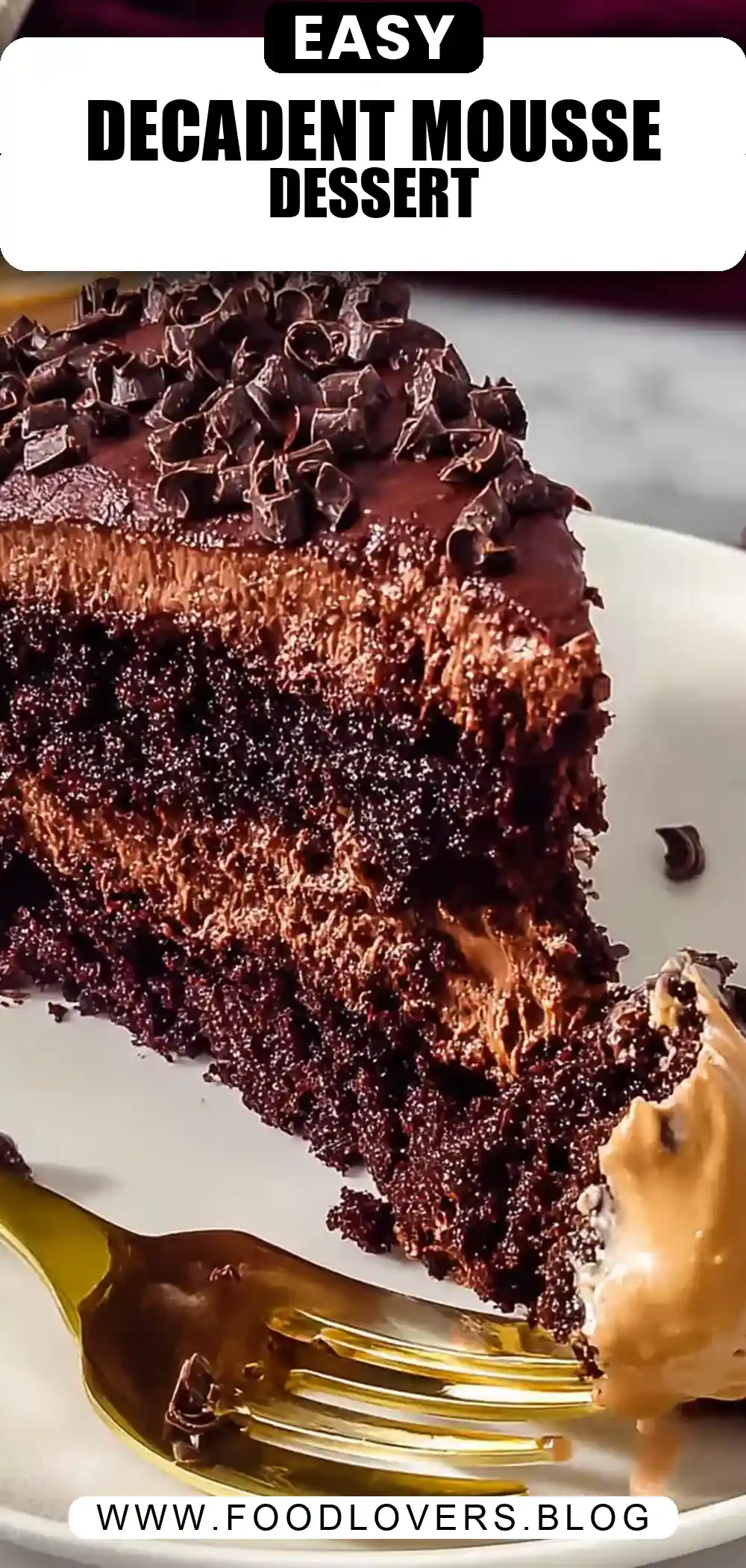 Chocolate Mousse Cake