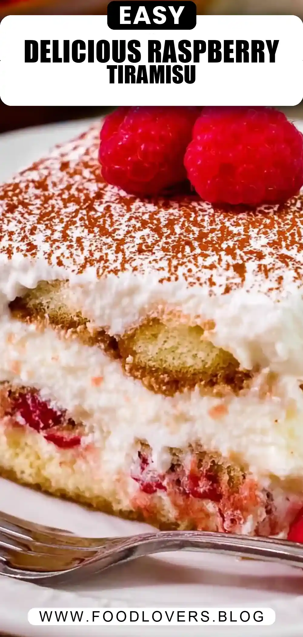 Raspberry Tiramisu