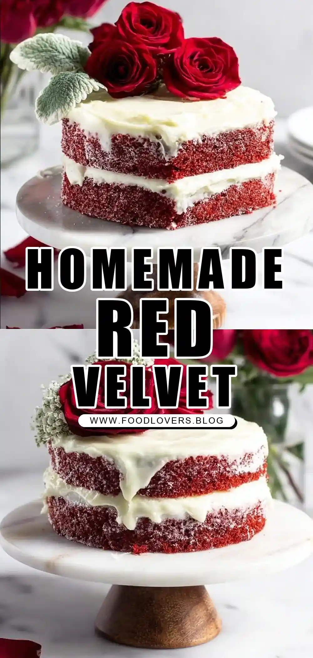 Homemade Red Velvet Cake Recipe