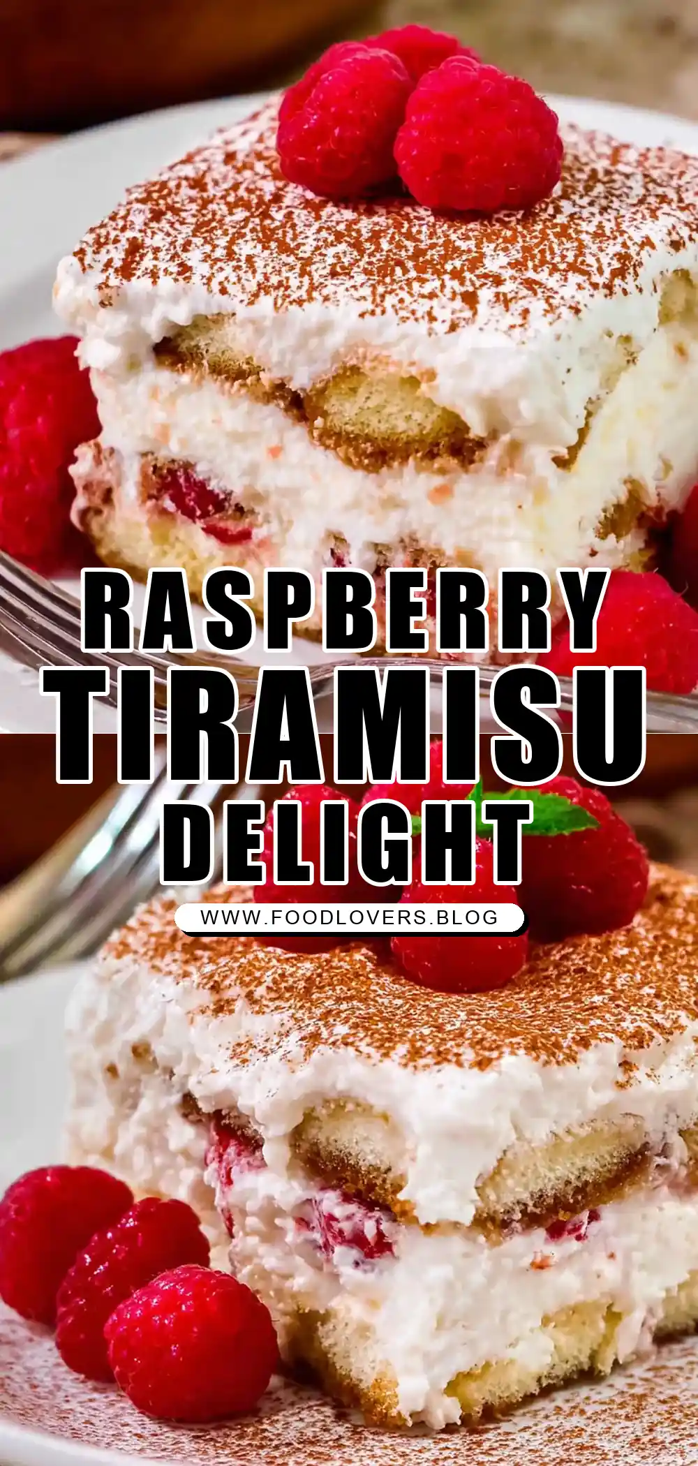 Raspberry Tiramisu