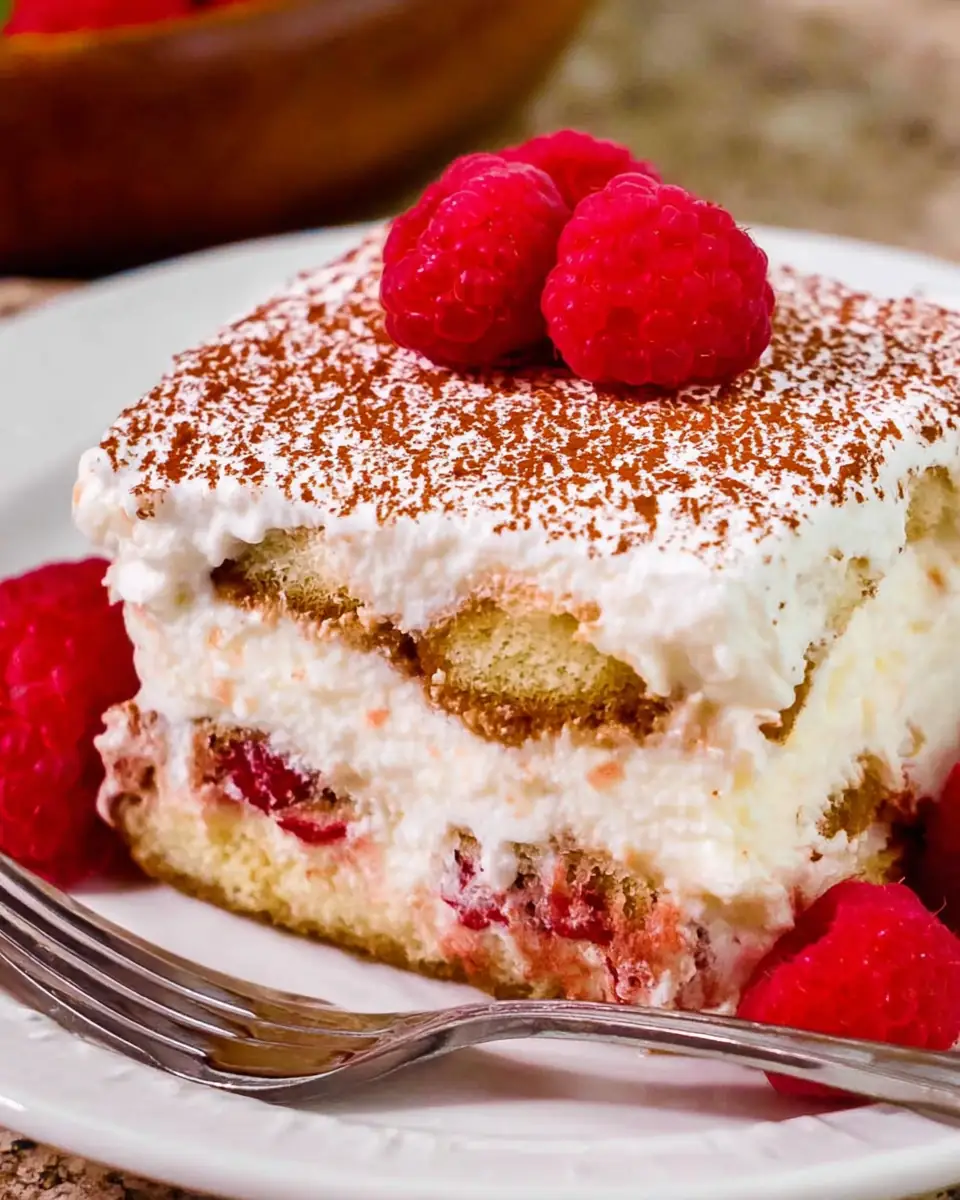 Raspberry Tiramisu