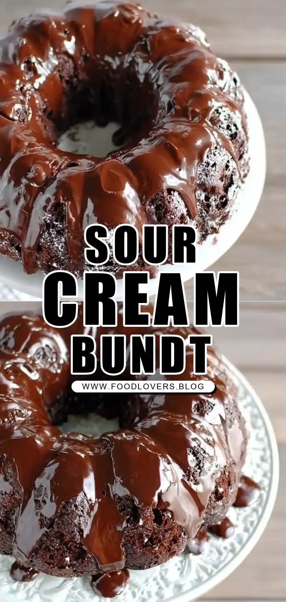 Chocolate Sour Cream Bundt Cake
