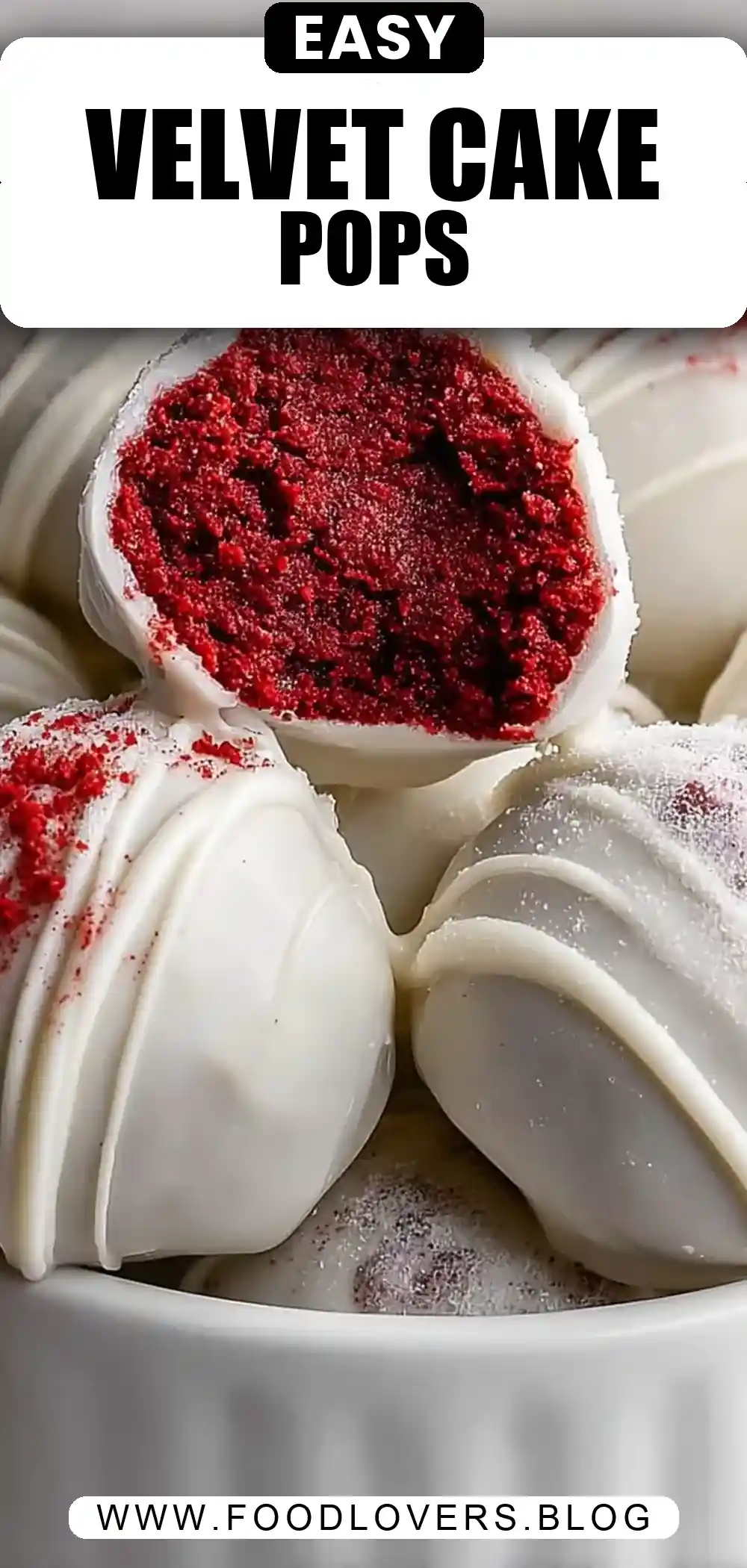 Red Velvet Cake Pops
