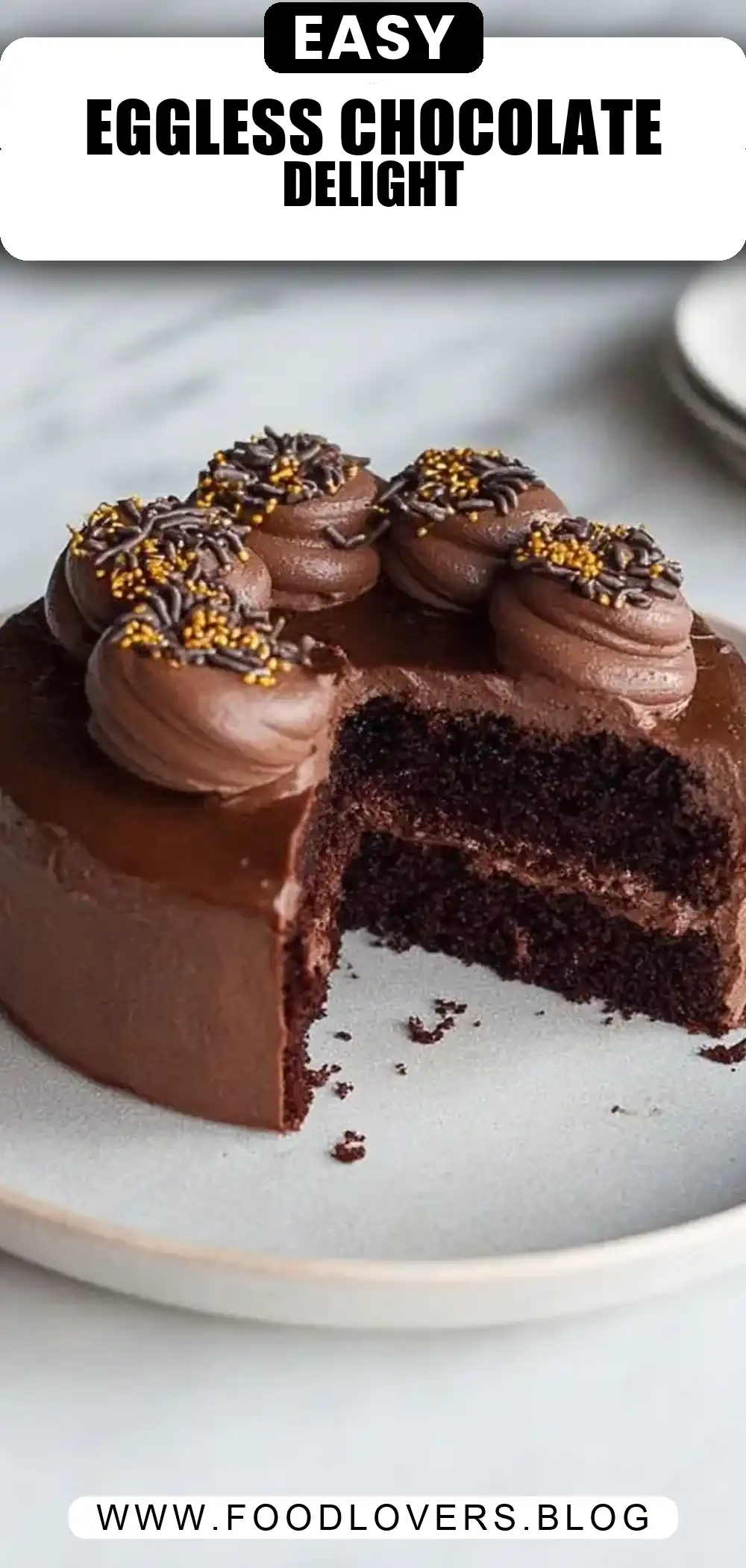 Egg Free Chocolate Cake