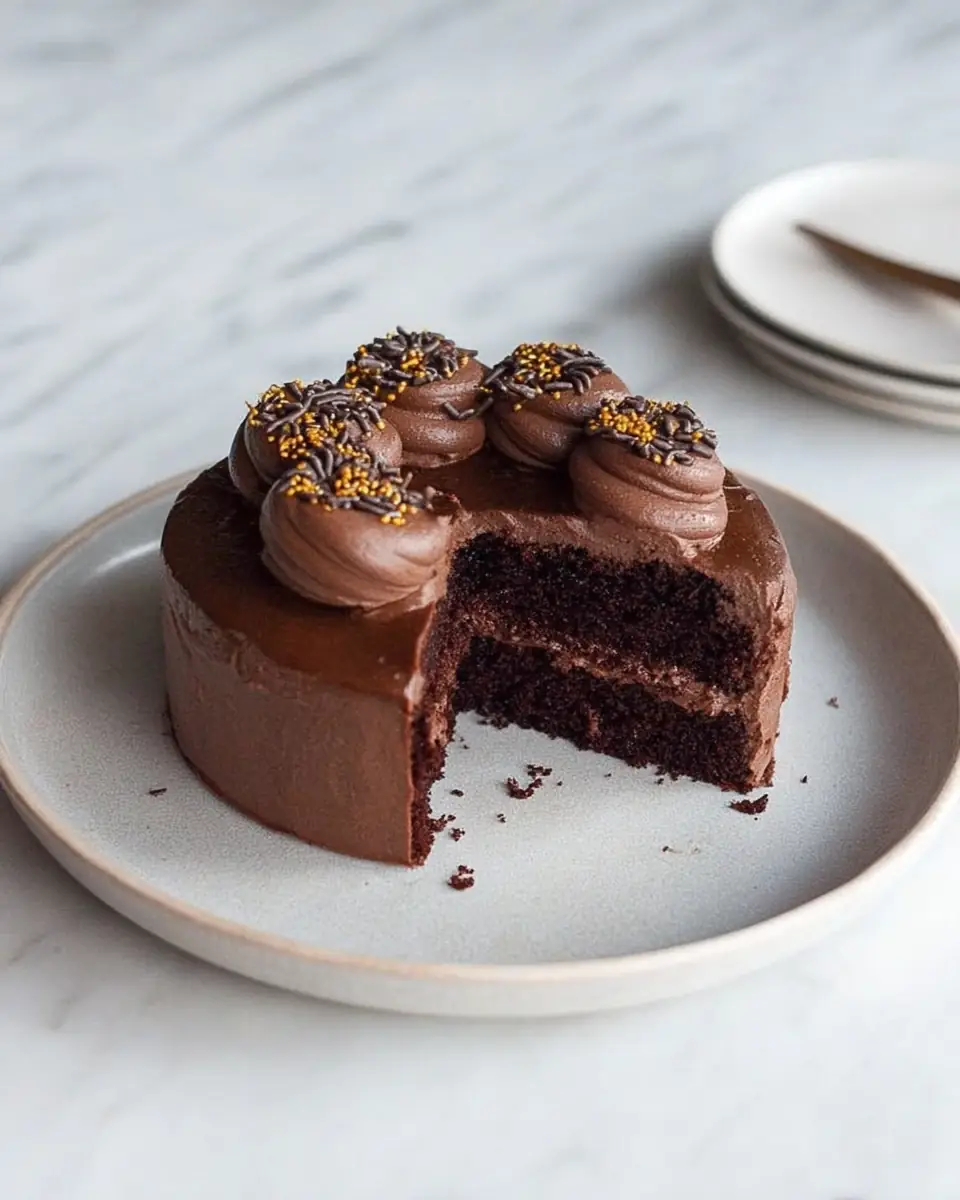Egg Free Chocolate Cake