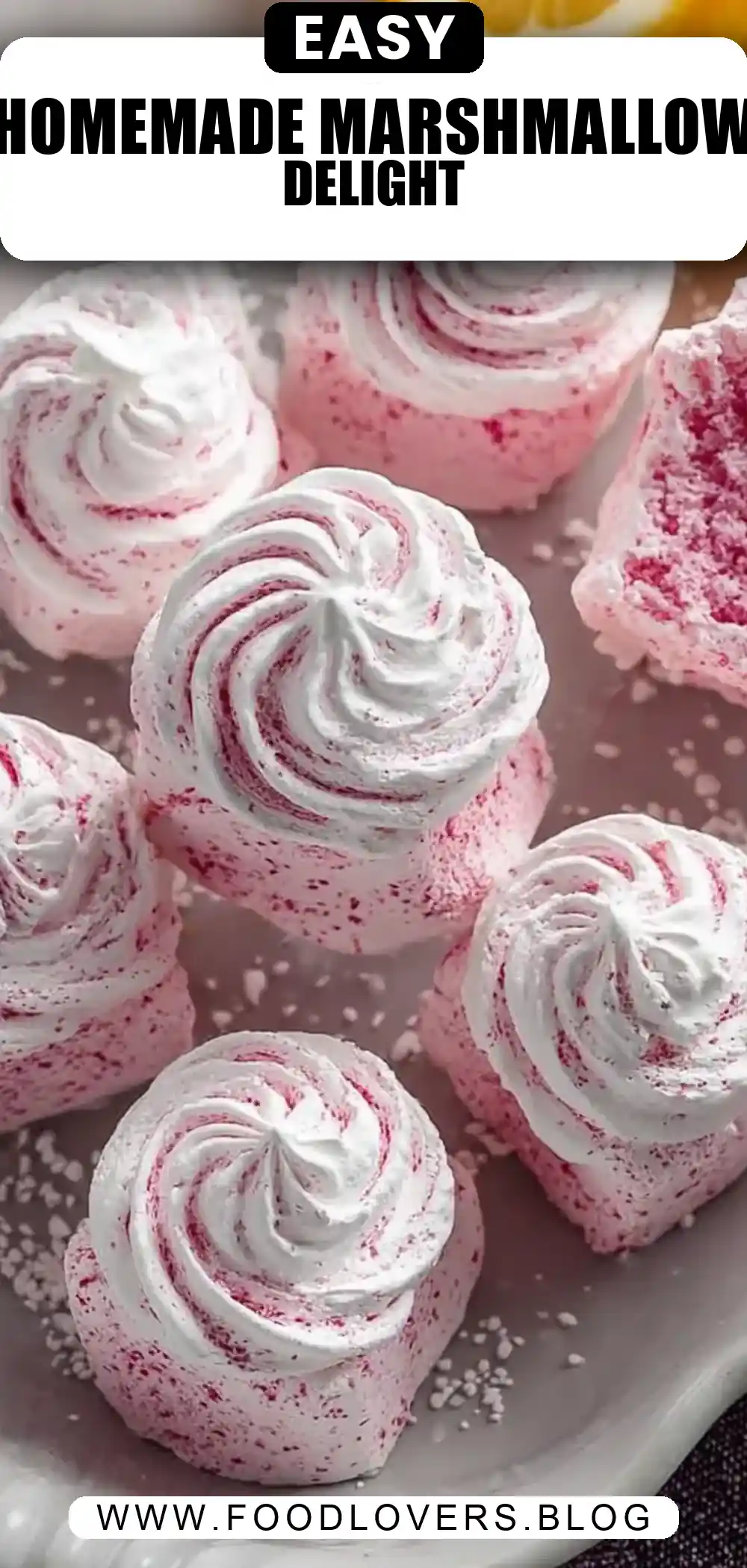 Homemade Marshmallows (Zephyr) VIDEO