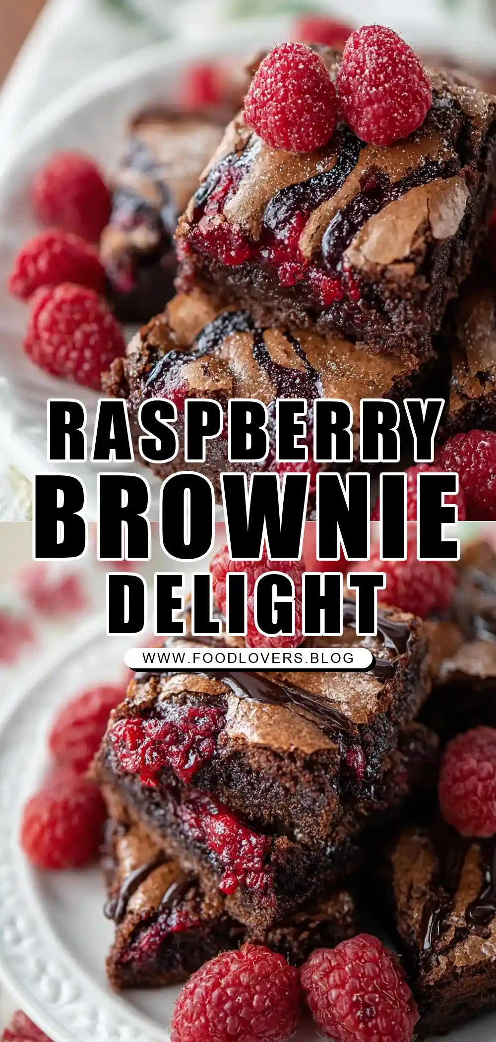 Raspberry Brownie