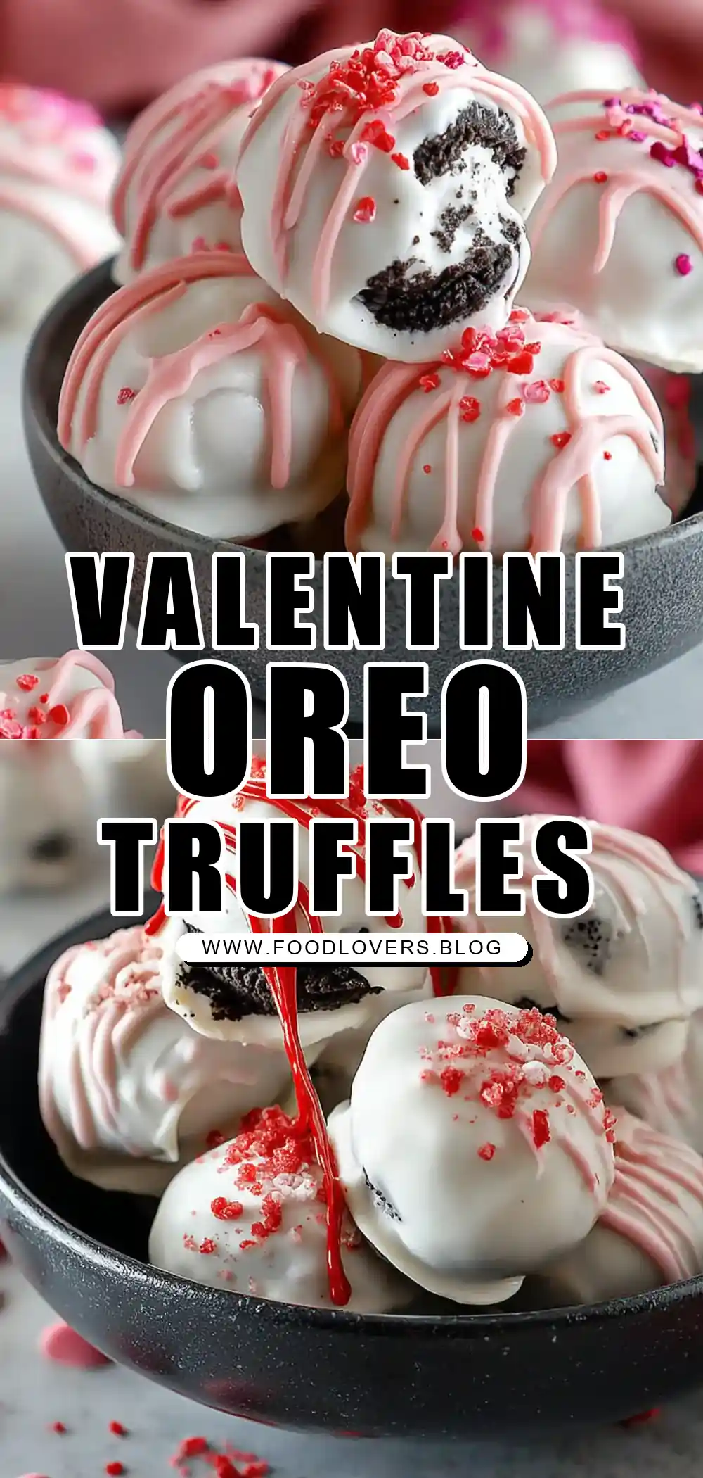 Valentine's Day Oreo Truffles