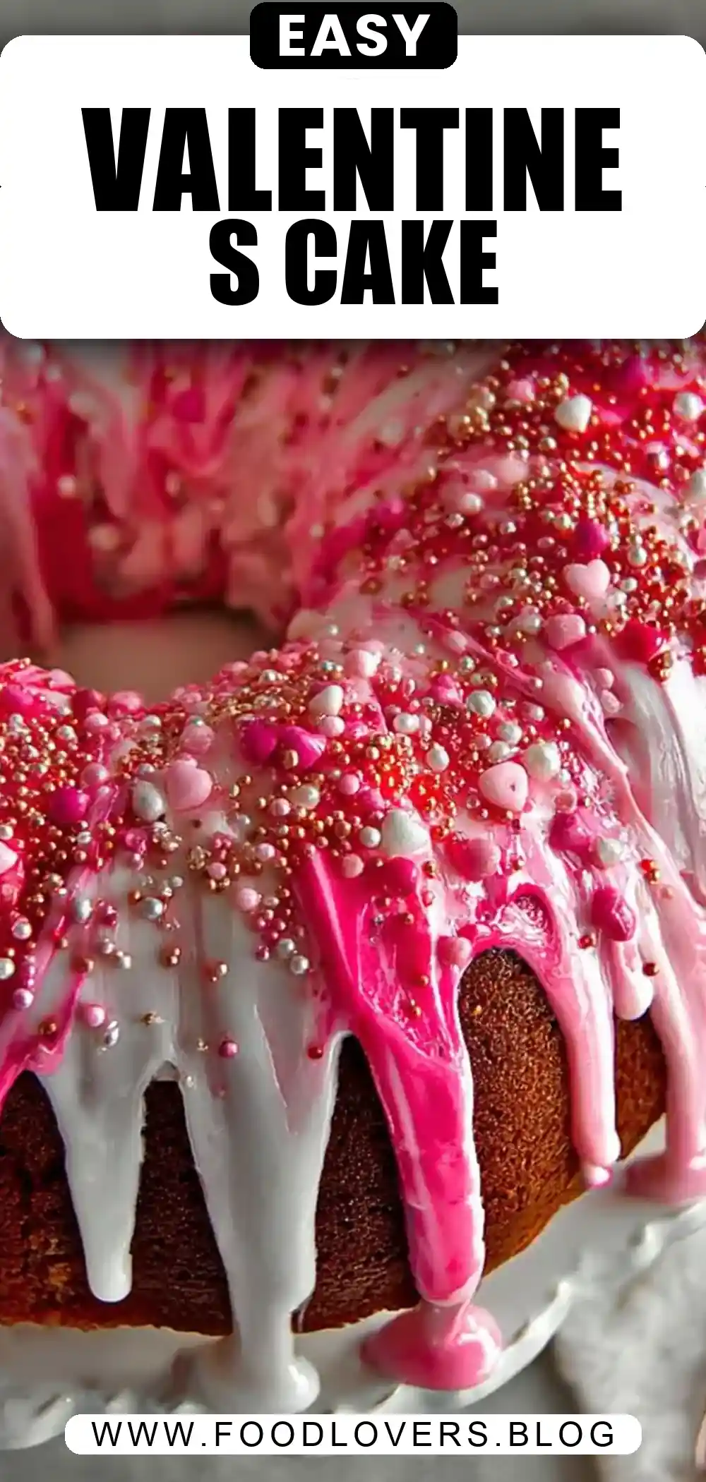 Valentine’s Swirl Cake