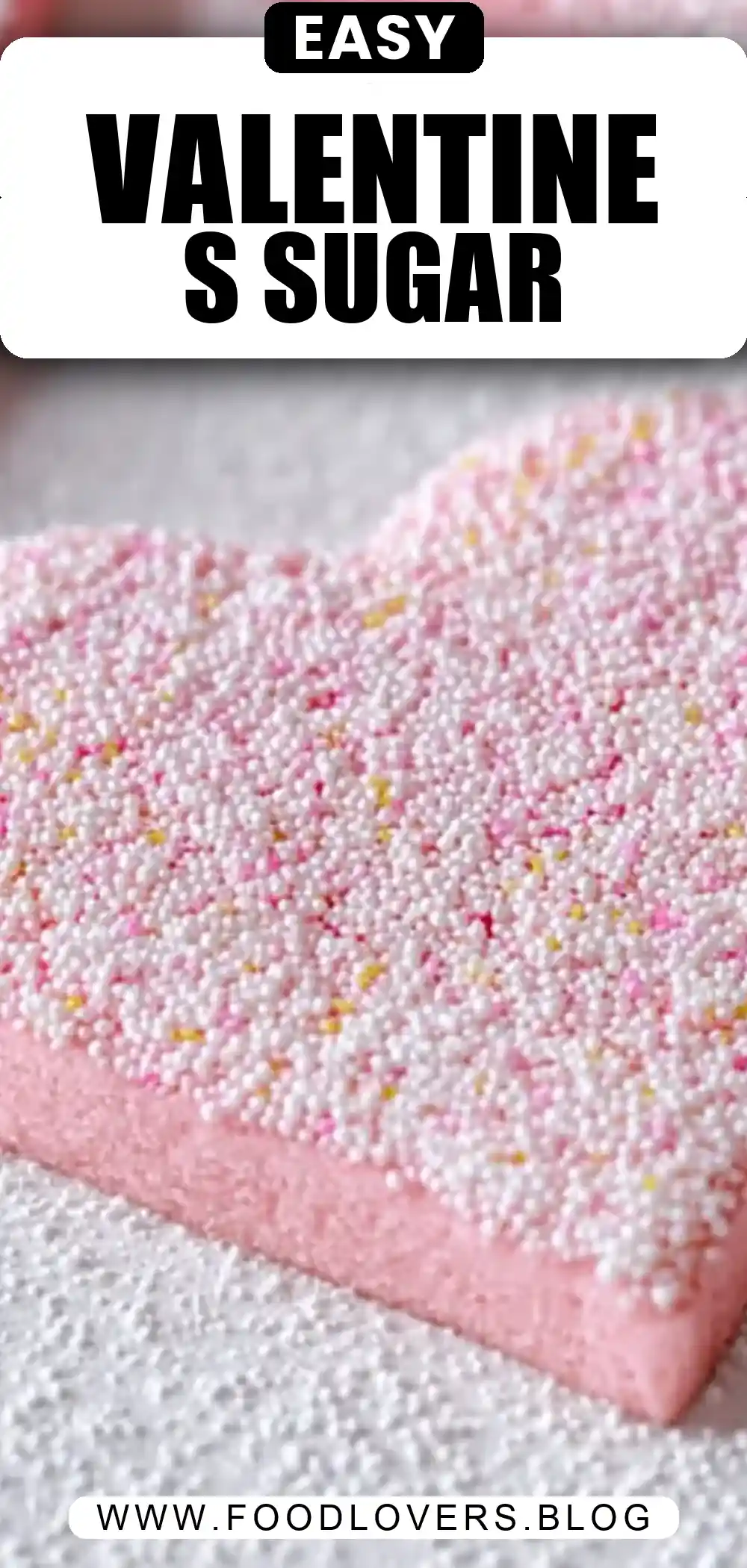 Fast and Easy Valentine's Sugar Cookies