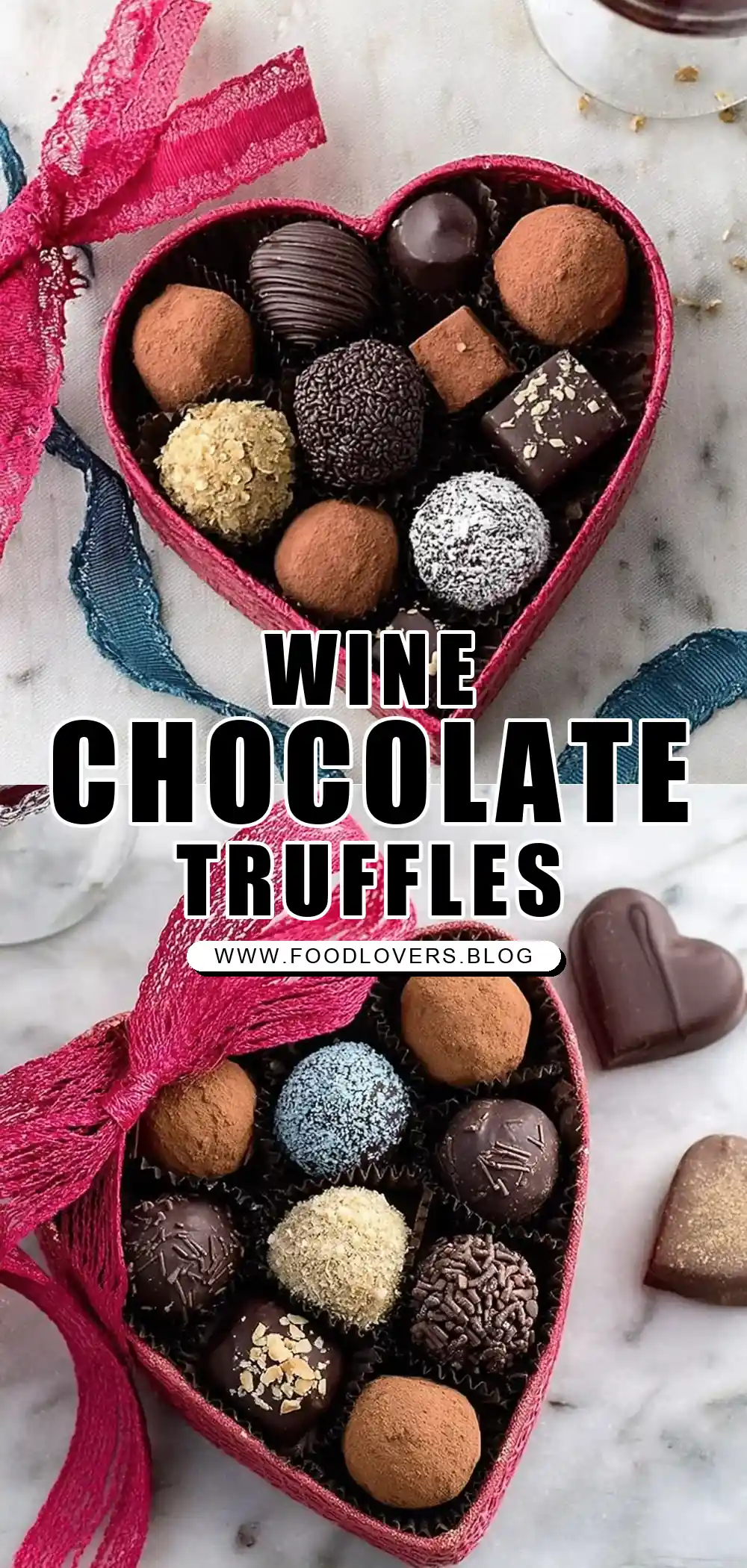 Red Wine Chocolate Truffles