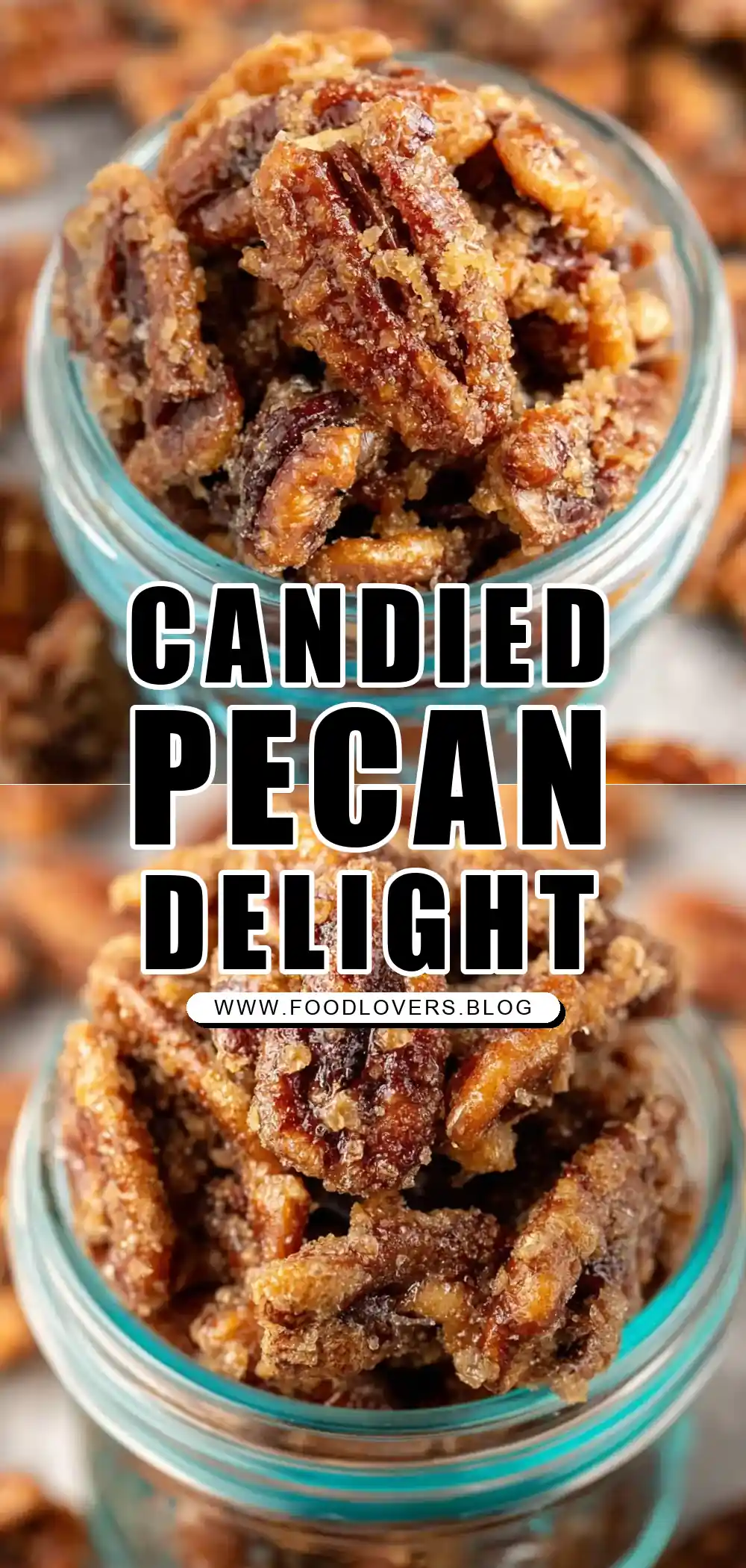 Air Fryer Candied Pecans