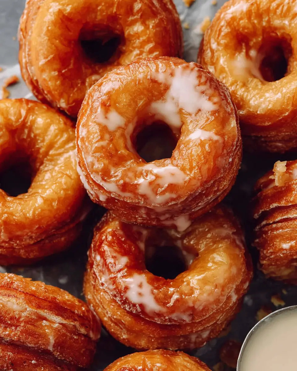 A delicious plate of Cronuts