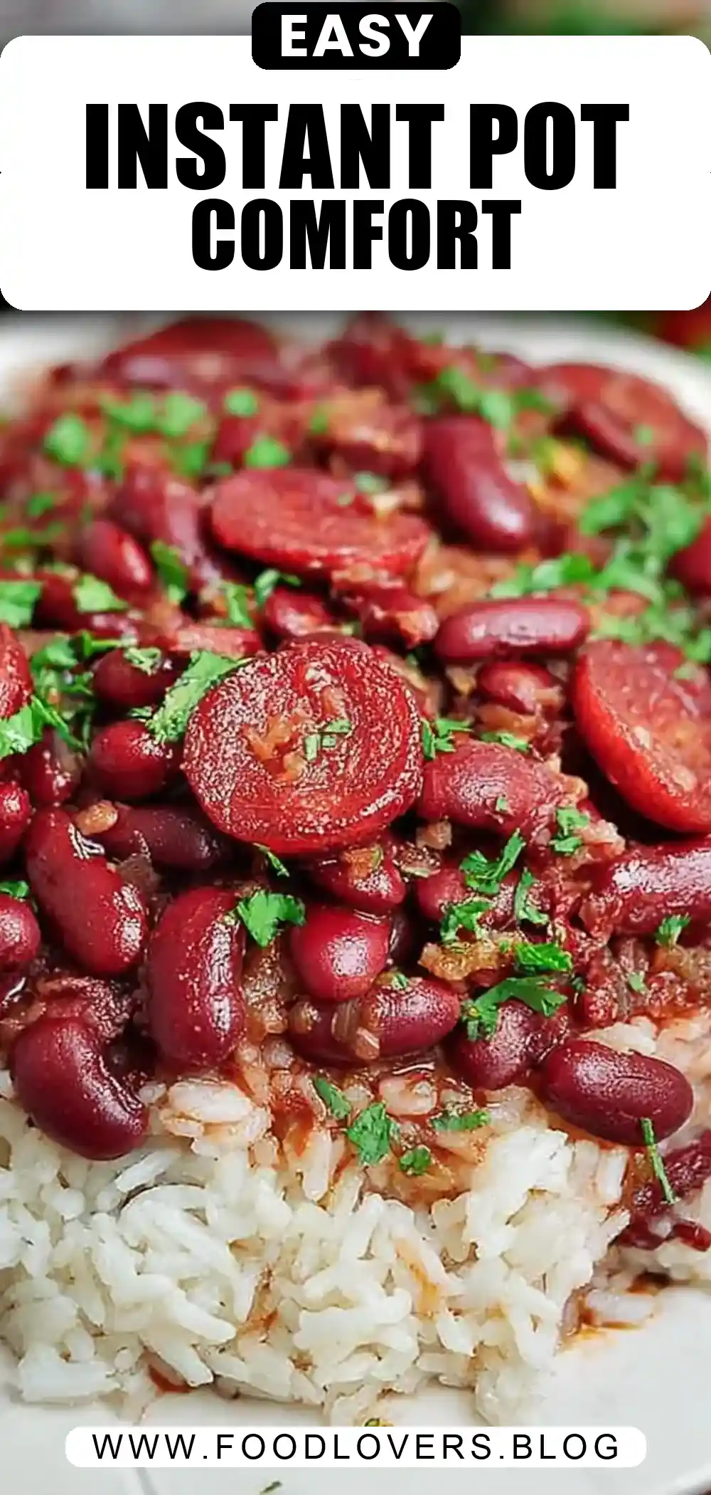 Easy Instant Pot Red Beans And Rice