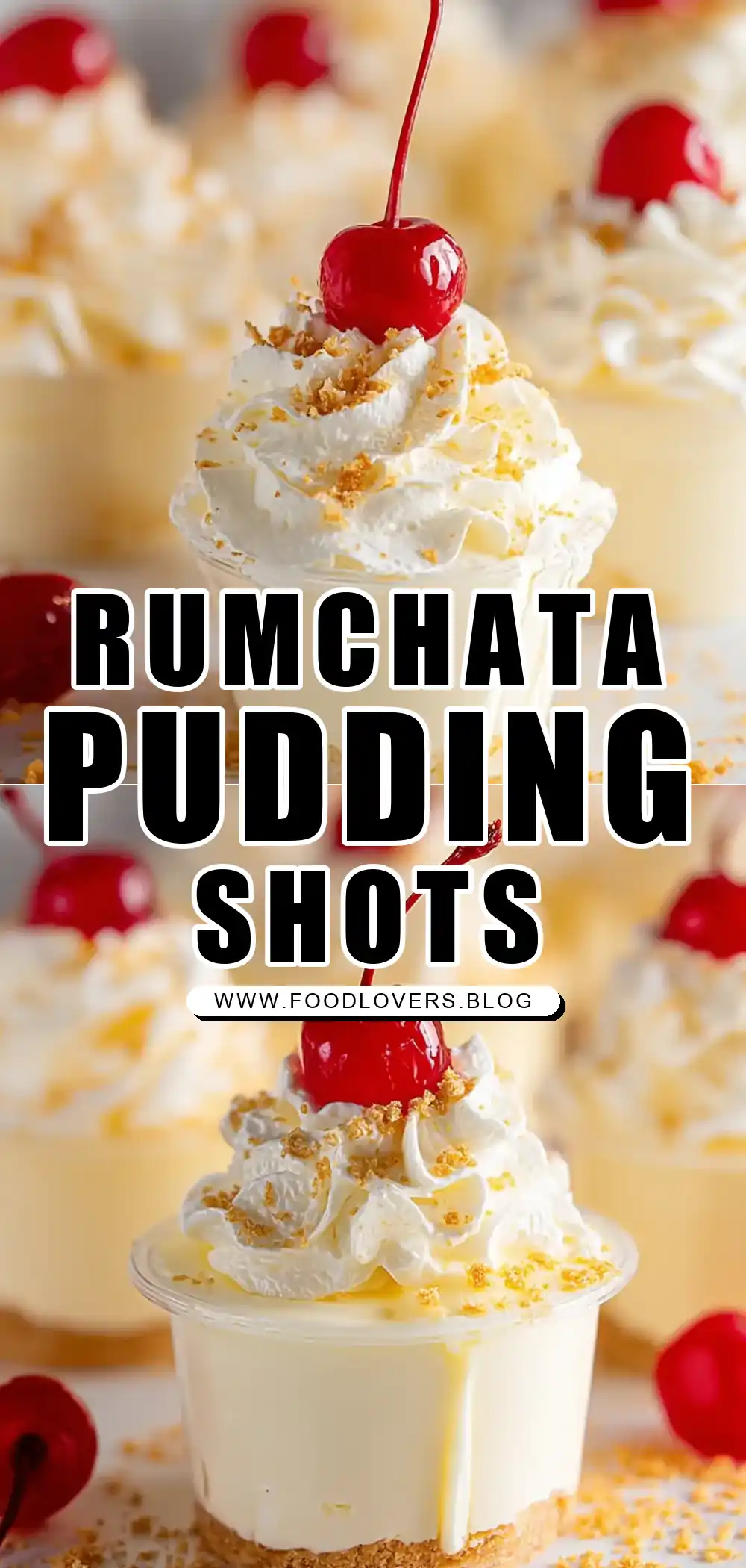 RumChata Cheesecake Pudding Shots