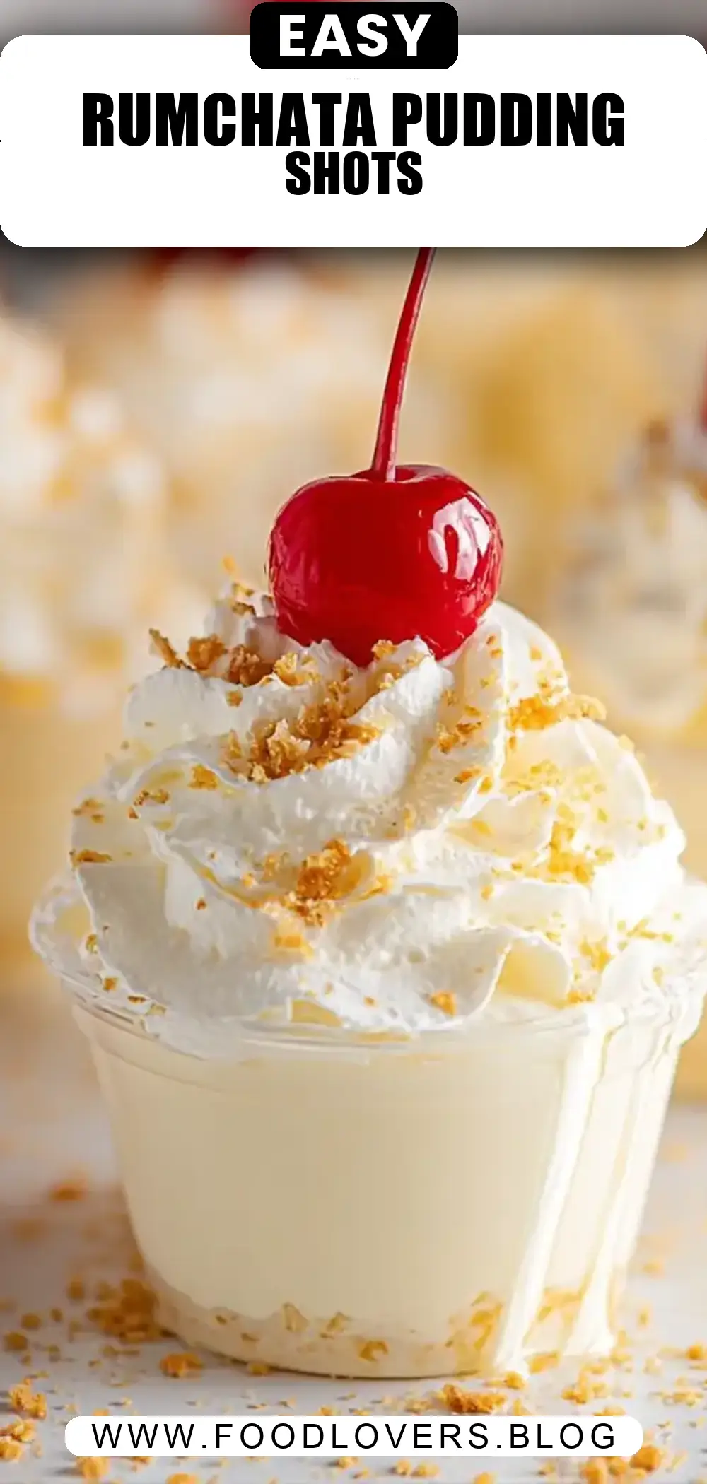 RumChata Cheesecake Pudding Shots