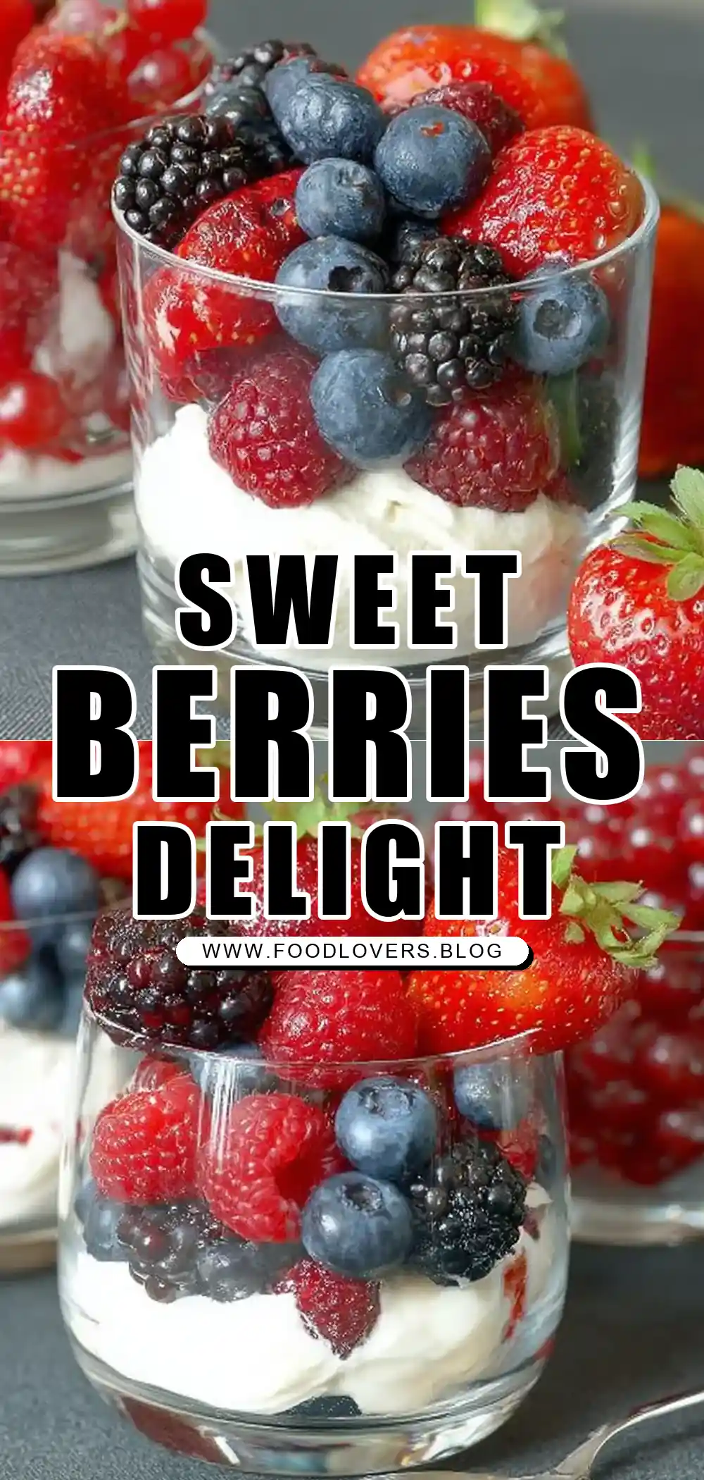 Berries with Sweet Mascarpone Cream Recipe